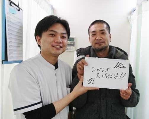 シビレは長く続くと思っていたがだいぶ良くなった