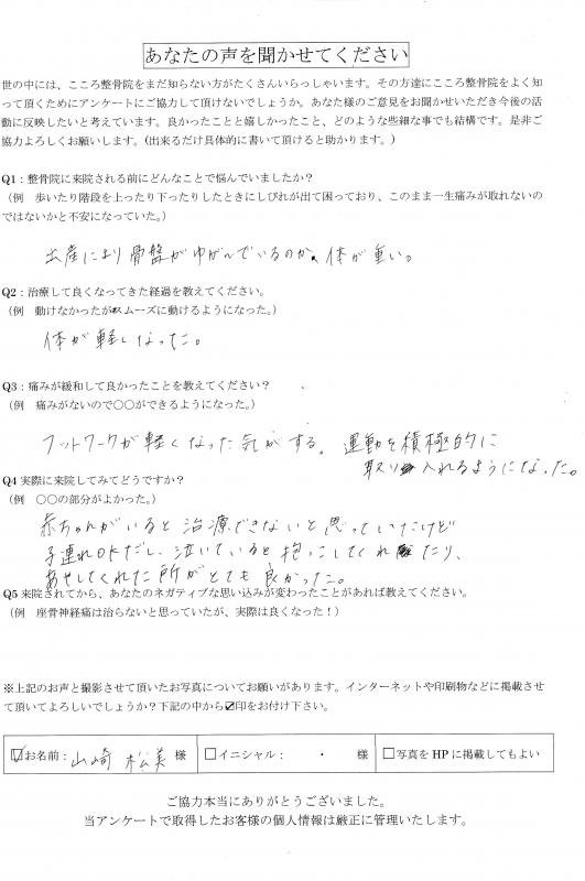 体が軽くなった。